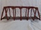 BW Wooden trestle pre-war American Flyer bridge