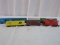 Lot of 7 Includes American Flyer Reading #630 Caboose, 2 Great Northern, 2 Burlington Northern, Milw