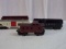 Lot of 5 Train Cars Includes Lionel Caboose #6017 & #6012 Hopper, (1) Undecorated Hopper, Coal Car &
