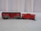 Lot of 2 Includes American Flyer Caboose (No Light) w/ Warpage on one side & Pacemaker freight Servi