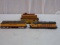 Lot of 5: 2 Union Pacific Engines HO, Boxcar, Stockcar, & Caboose