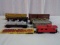 Lot of Assorted Train Cars Includes Some Boxcars, Tanker Cars & Caboose