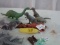 Lot of Plastic Toys & Figures Includes Cereal Premium Yellow Boat