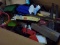 Large Box of Misc Items Includes Track, Broken Cars, Cars w/o Wheels & Random Pieces