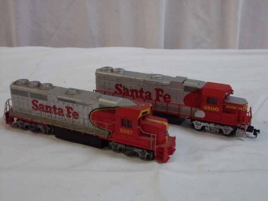 (2) Santa Fe Locomotives (1) Lifelike Models #3500 & (1) Bachmann #6067