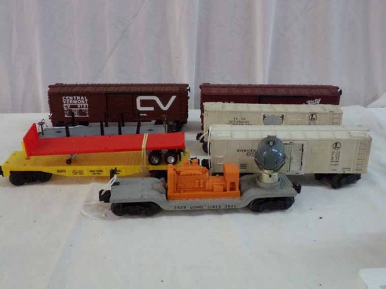 (7) Mixed "O" & "O27" Train Cars