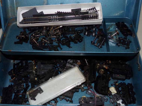 Mixed Box of Train Parts