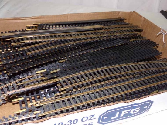 Aprox. (50) Pieces "HO" Track w/ Rerailers