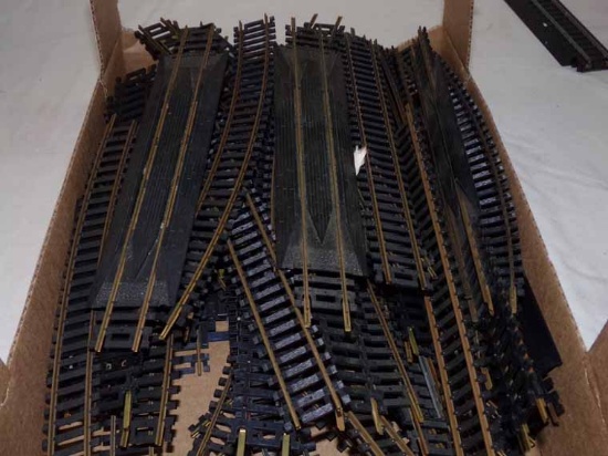 Aprox. (50) Pieces "HO" Track w/ Rerailers