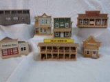 Lot of 7: HO scale Coalfield town pieces