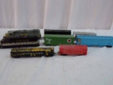 Lot of 8, Includes Bachmann Southern Engine #2570 (4-0-4), L&N Engine #4123 & Misc. Boxcars