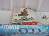Renwal Insect Science Assembly Kit & Revell Titanic Model