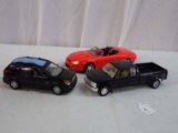 Lot of 3 Cars Includes Chevy 3500 Pickup, Mustang Mach 3 & Buick Rendezvous