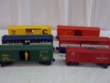 (6) Mixed Lot of Boxcars, Mixed Scales