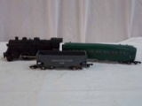 Lot of 3 Includes Lionel #8602 Loco, Lighted Green 