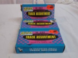 Lot of 3 boxes of N scale tracks 12 small sections in each box