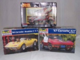 Lot of 3: 1967 Corvette 427 Roadster, 1968 Corvervette Roadster, Sprint car
