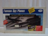 Testors famous spy planes SR71 NIB