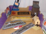 Mixed Lot of Misc Items Icludes Structures, Track & a Globes Models Car
