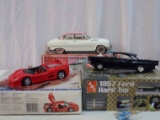 (3) Model Cars Includes Testors Ferrari F50, AMT 1957 Ford Hard Top & 1953 Buick 2 Door
