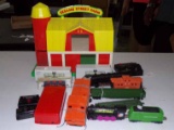 Misc Lot of Items Includes Sesame Street Farm Barn, Lionel Whistle & American Flyer Whistle & Misc C
