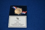 2011 US Mint Medal Of Honor Uncirculated Silver Dollar