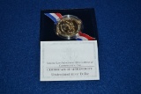 1997 US Mint National Law Enforcement Officers Memorial Uncirculated Silver Dollar