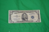 1953 $5 Silver Certificate