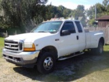 2001 Ford F350 XLT Super Duty V10 Triton Motor 4WD