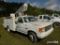 1988 FORD F350 7.3L DIESEL ENGINE, 4 SPEED WITH MANUAL TRANSMISSION, ALTEC AT200, 300LB CAPACITY BUC