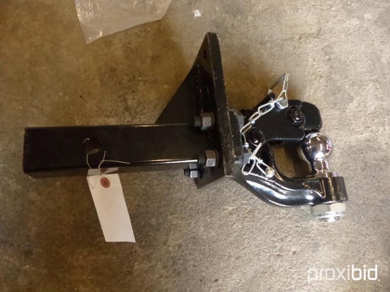 STIFF NECK TRAILER HITCH 2'' BALL