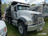 2007 Mack CTP713 DUMP TRUCK, 16' OX Steel Dump Body with Auto Cover, Mack MP7 Engine, Auto Trans. SN