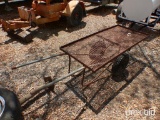 2X5 SINGLE AXLE METAL GARDEN CART