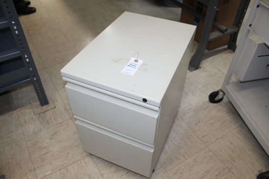 2 Drawer File Cabinet On Wheels.