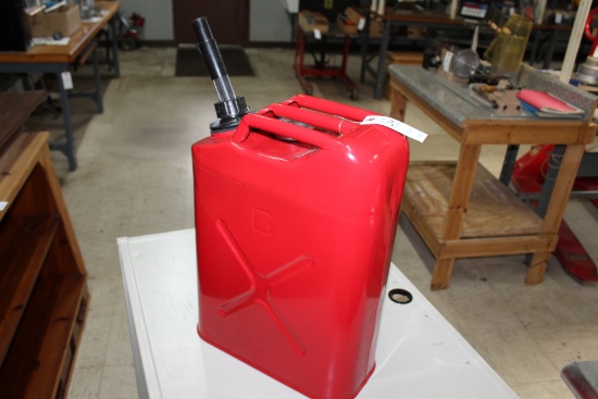 Blitz Spill-proof 5 Gallon Metal Gas Can.