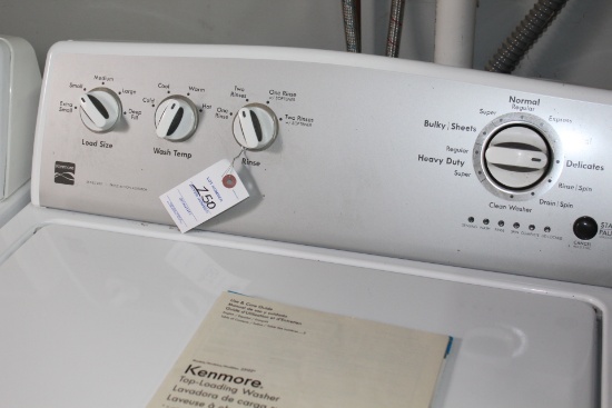 Kenmore Series 400 Triple Action Agitator Washing Machine.