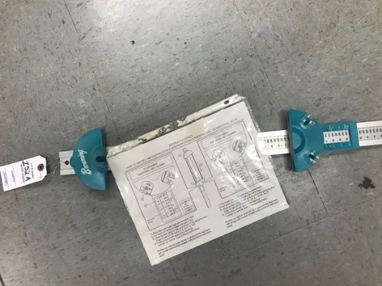 Browning belt measuring device