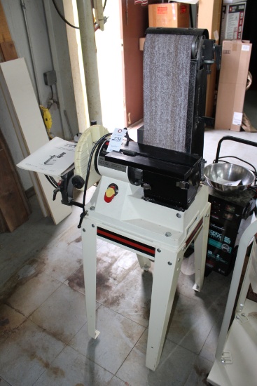 Jet Belt Sander/disc Grinder Model Jsg-96.