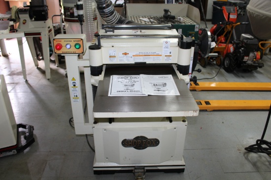 Shop Fox 20" Planer With Mobile Base. Model W1754s.