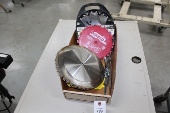 1 Lot Of Used 8" & 10" Saw Blades.