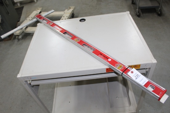 Johnson T-square And Unitek 48" Level.