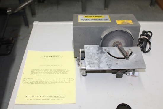 Glendo "accu-finish" Model Af102 Tool Sharpener.