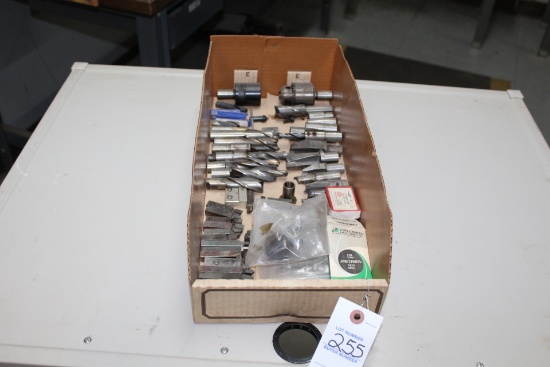 1 Lot Of End Mill Cutters And Carbide Tooling.
