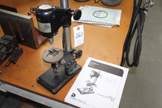 Dumore Corp. Model 8576 Sensitive Drill Press.