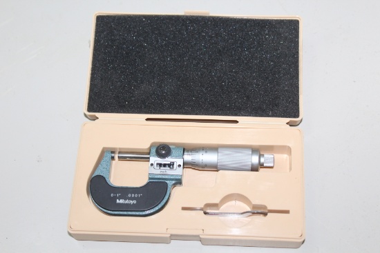 Mitutoyo 0"-1" Micrometer W/box.