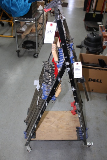 Rolling Clamp Cart.