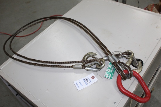 2 Wire Slings/chokers.