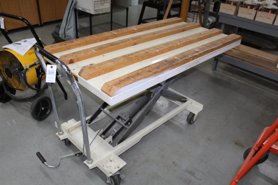 Jet Scissor Lift Table Model Slt-1100 1100lb. Capacity.