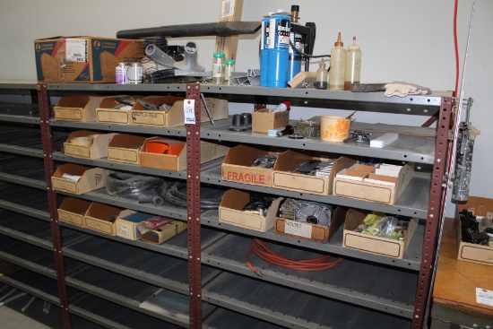 Contents Of 2 Sections Of Shelving. Top To Bottom.
