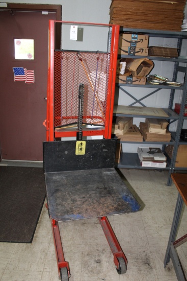 Wesco Model Espl-60-2424 Parts Lift W/1000 Lbs. Cap.